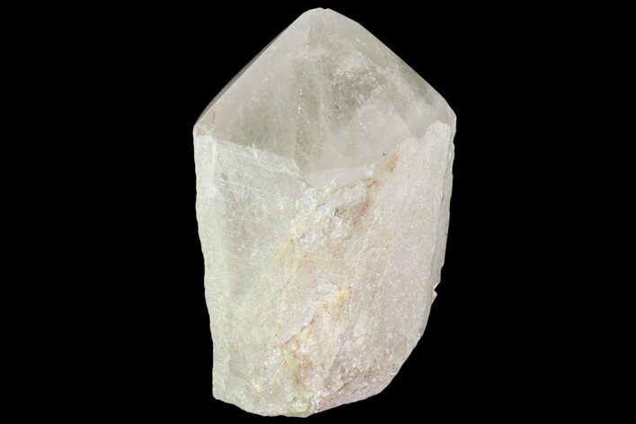 Polished Quartz Crystal Point - Brazil #109915